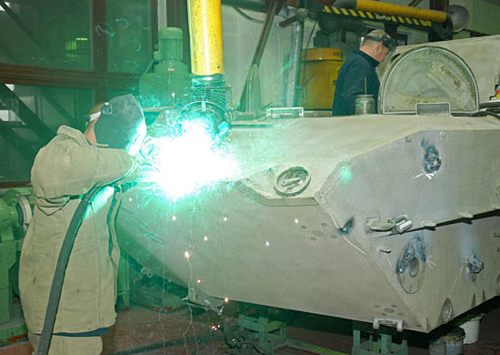 сварка брони